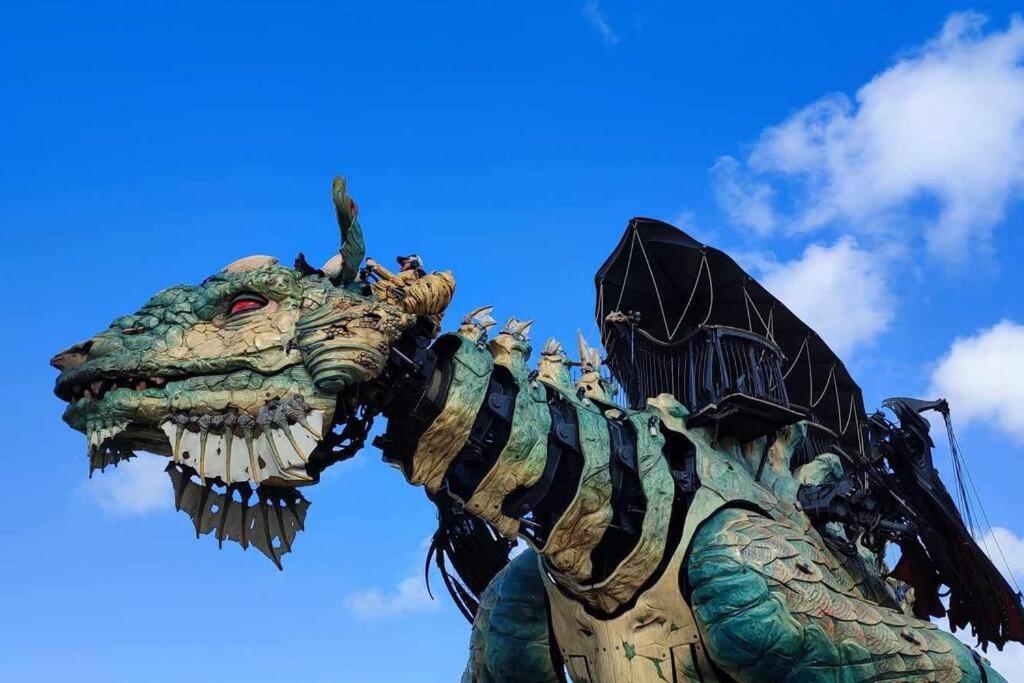 Studio Calais Front De Mer-Le Cocon Du Dragon-Classe 3 Etoiles Exterior photo